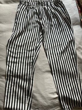 ZARA summer striped pants - size M